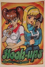 Hook Ups Skateboards Banner Sexy Girls Anime Deck Original Brand JK Industries