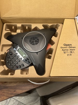 Polycom SoundStation IP 6000 Conference Phone HD Voice, SIP, PoE   Open Box, New