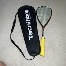 Tecnifibre Carboflex 125S Squash Racket. New 305 strings Full Length Cover