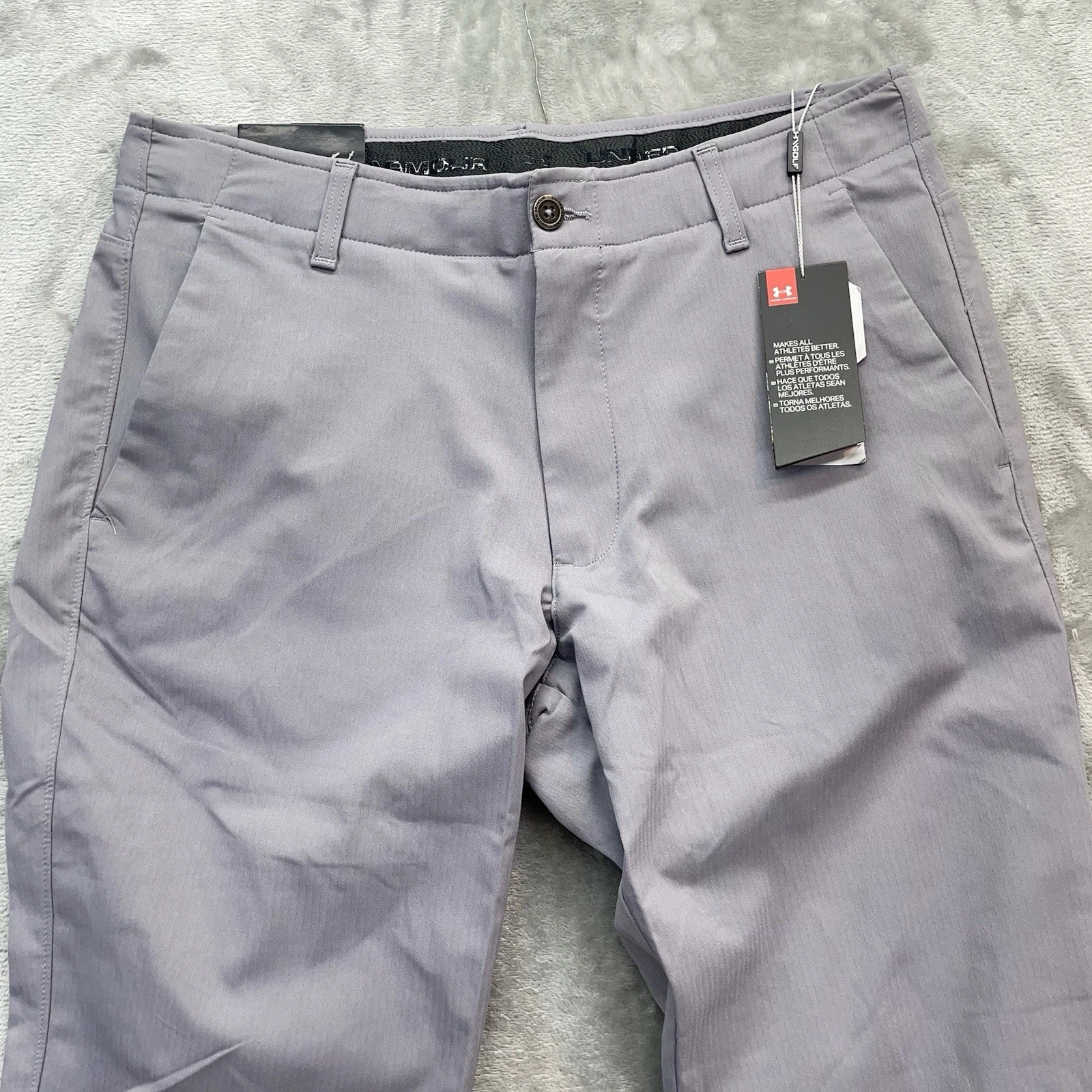 Under Armour Pants Mens size 36x30 show down Golf Casual UA performance straight