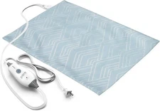 Electric Heating Pad 12x15 4 Heat Settings Washable