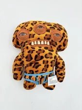 Fuggler Annoyed Alien Plush Leopard Print Budgie Leopard Print Cheetah 3 Eyed
