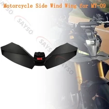 Motorcycle Carbon Downforce Naked Frontal Spoilers Winglet For MT-09 MT09 SP 24+