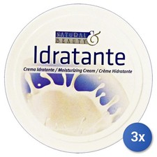 3X Natural Hand Cream 200 Ml Moisturizing Jar