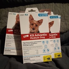 K9 Advantix, Flea/ Tick/Biting bugs Treatment, Medium 11lb-20lb 
