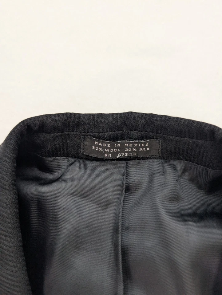 Casaco esportivo Jones New York masculino blazer terno tamanho 44L preto - Imagem 4 de 4