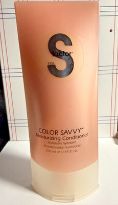 Tigi S Factor Color Savvy Moisturizing Conditioner 8.45 fl oz / 250mL