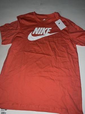 Nike Sportswear Icon Futura Men's Magic Ember T-Shirt Sz S-2XL AR5004-814 $30