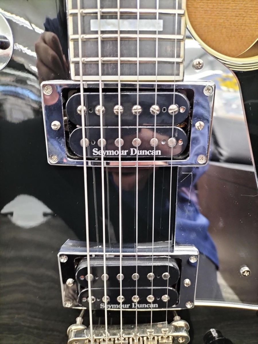 Edwards by ESP Les Paul Custom Guitar John Sykes Seymour Duncan