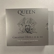 Queen Greatest Hits I II III The Platinum Collection 3 CD Box Set Rock 2002