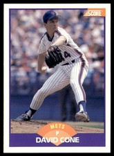 1989 Score David Cone New York Mets #221