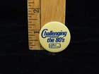 Vintage Elliott Beechcraft Challenging The 80's Pinback Button Elliott Aviation — photo 2