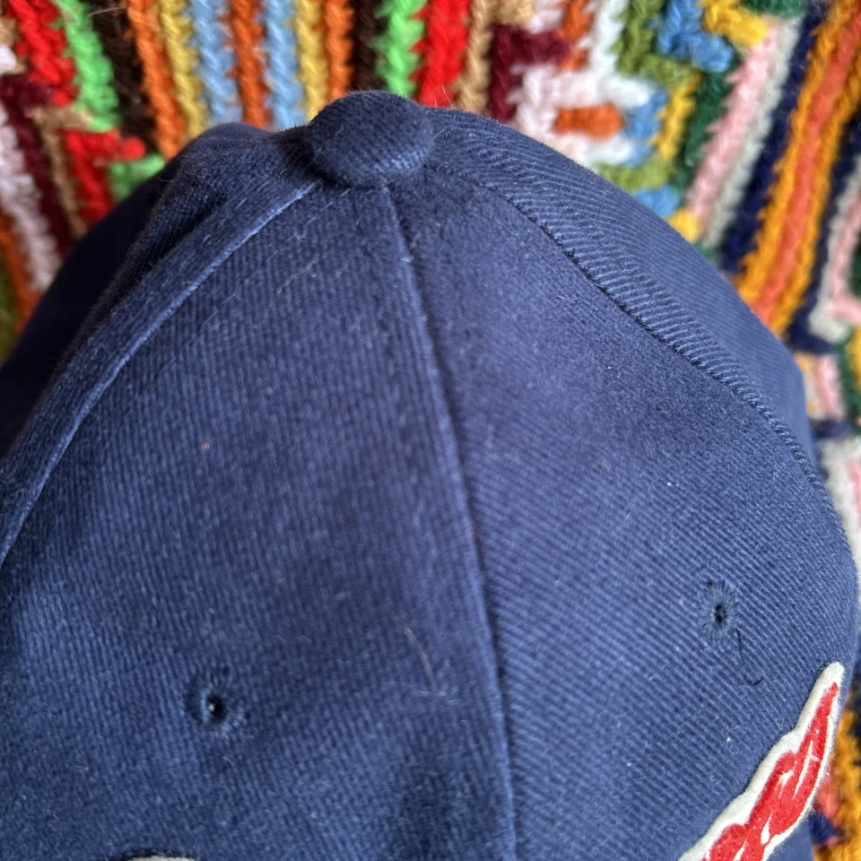 Sombrero de los Milwaukee Braves 1953 colección Cooperstown American Needle ajuste a presión RARO Foto 3 de 4