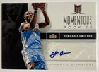 2013 Panini Momentum Jordan Hamilton Rookie Autograph Denver Nuggets Texas Horns