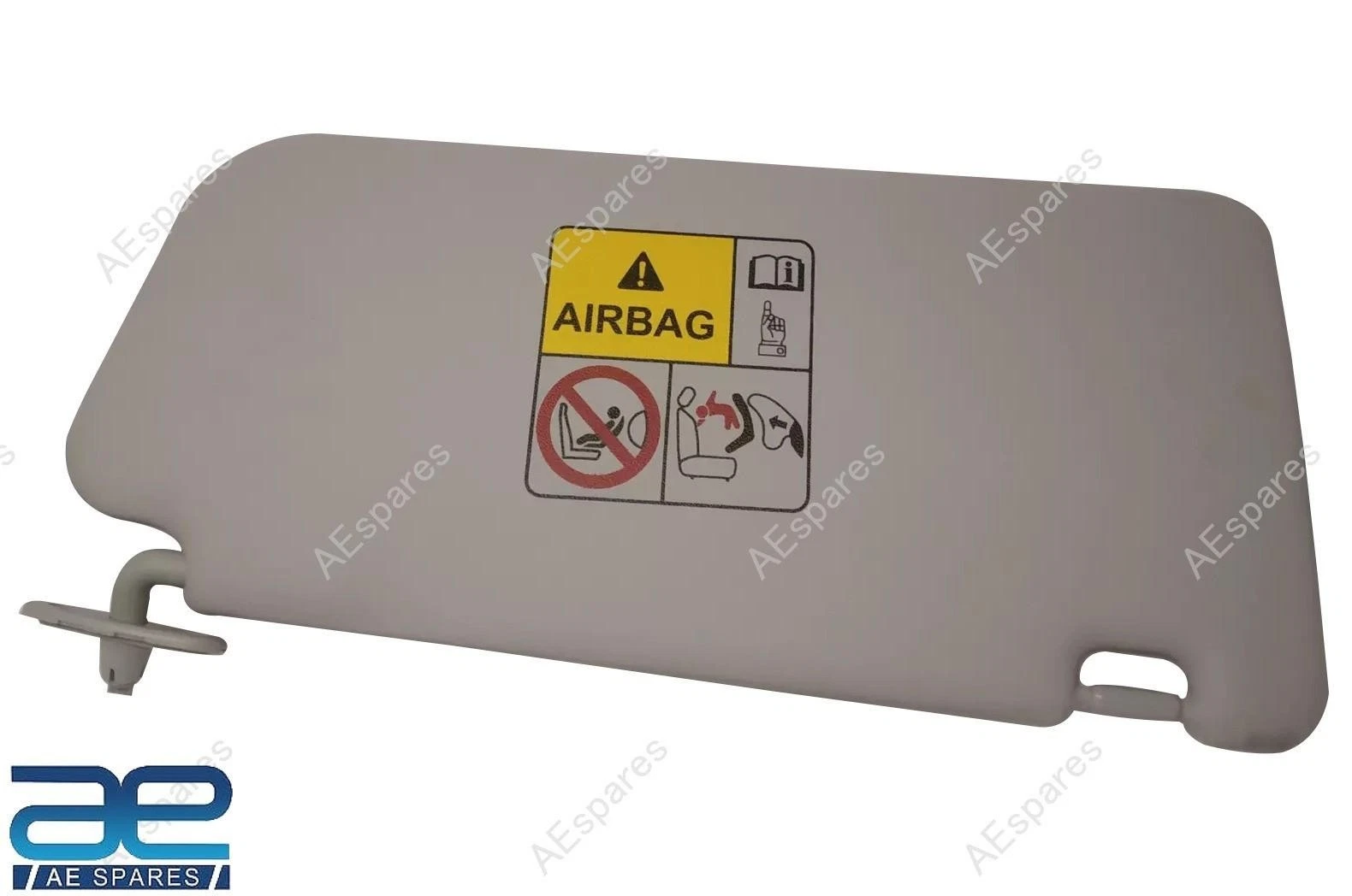 Sun Visor Assembly LH Light Grey For Tata Altroz, Punch 544281100118D1 view 2