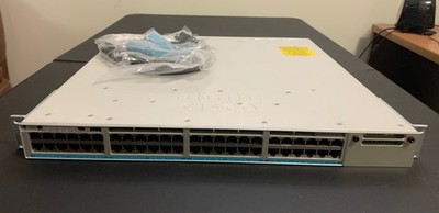 Cisco C9300-48UXM-A 48-Port Switch with Single PWR-C1-1100WAC-P Power Supply