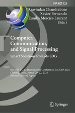 Computer, Communication, and Signal Processing. Smart Solutions Towards SDG: 8th