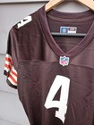 NFLPA RBK Cleveland Browns Deshaun Watson NFL On Field Jersey Brown NWT XL — photo 4