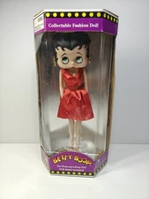 Betty Boop In Short Red Dress Collectible Fashion Doll By Precious Kids 1998