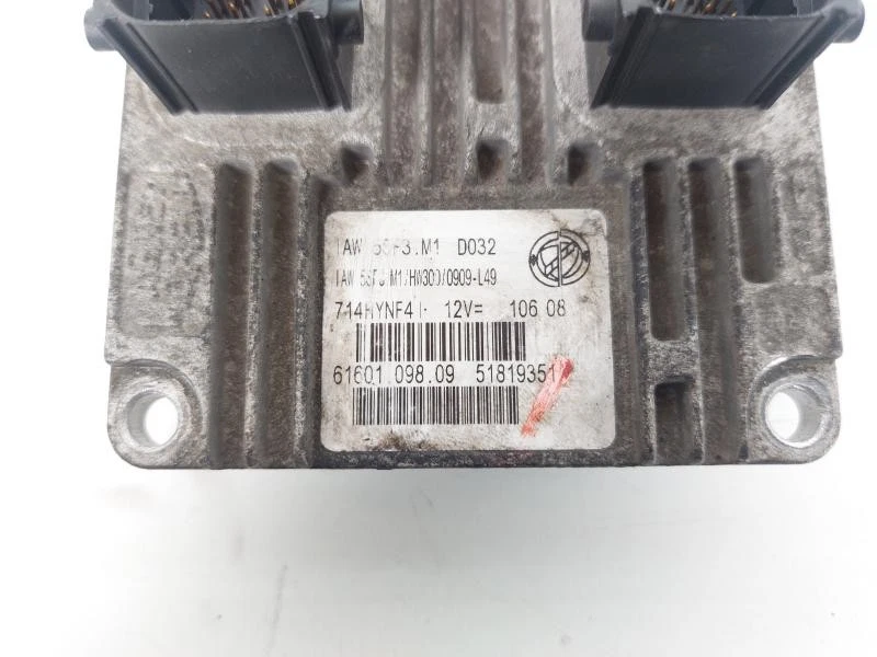 IAW5SF3M1 CENTRALINA MOTORE ECU FIAT QUBO (225) 1.4 B/MET 8V MAN 5M 78CV 2013 5P - Immagine 3 di 3