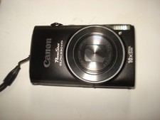 LikeNew Canon PowerShot ELPH330 IS IXUS 255 Digital Camera - Black