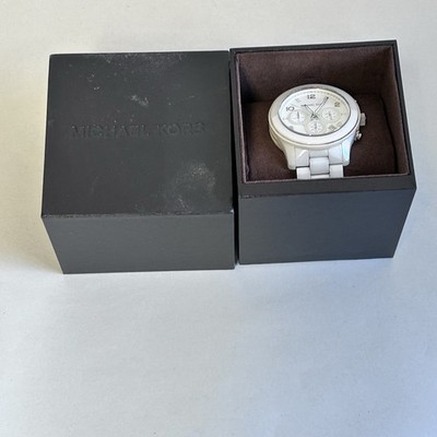 Michael Kors Runway MK 5163 Chrono Ceramic Watch Michael Kors MK5163 Watch for Men for sale online | eBay main image 2