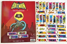 Album COLLECTOR BATMAN Bubble Gum + Full Set 36/36 PERU 2024 THE JOKER