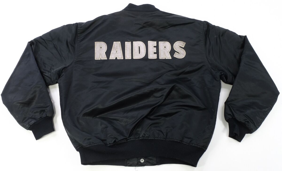 Rare Vintage STARTER Los Angeles Raiders NFL Football Satin Rare Vintage STARTER Los Angeles Raiders NFL Football Satin