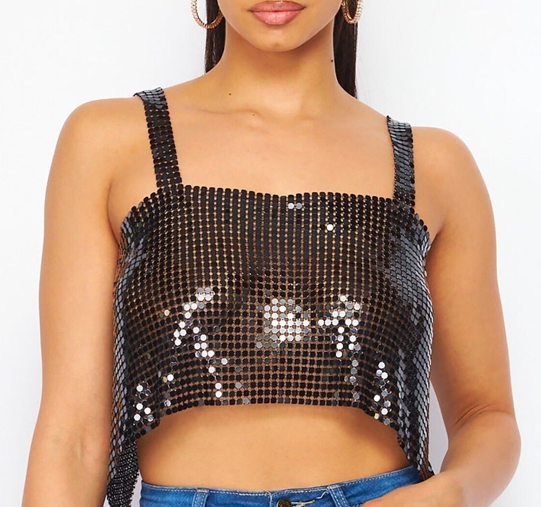 トップス melt the lady cropped knot tops Wear 2 Ways Seamless Knotted Crop Top