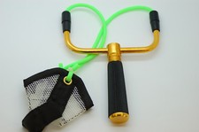 CLASSIC GOLD  METAL CATAPULT,SLINGSHOT CARP & COARSE FISHING,BOILE,BAIT FEEDER 