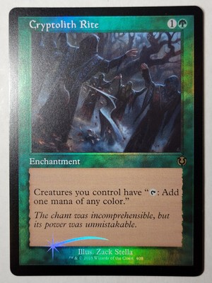 Cryptolith Rite -Retro Frame Foil- INNISTRAD REMASTERED Rare INR 408 mtg NM/M