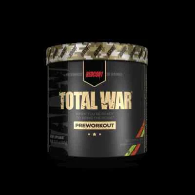 Redcon1 Total War Pre Workout Pump Intense Energy Focus 30 Serve Powder Drink
