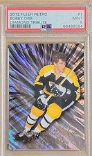 2012 Fleer Retro Diamond Tribute Bobby Orr #1 PSA 9 MINT!!! 