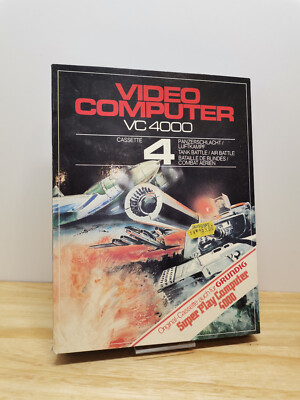 Video Computer - VC 4000 - Cassette - 4 - Panzerschlacht / Luftkampf (mit OVP)