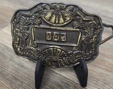 Vintage BOB Belt Buckle. Oden Inc