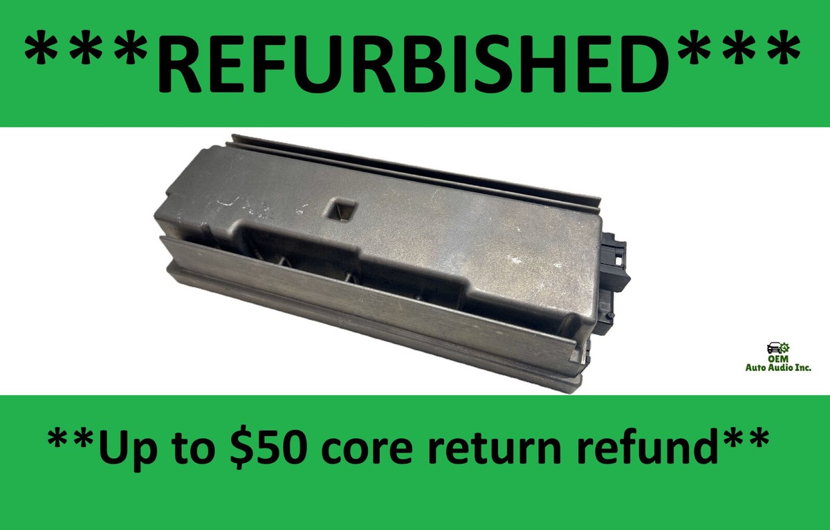 2009-13 BMW 7 Series HIFI Amplifier OEM 65129204842 Aa0860