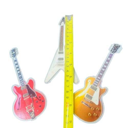 Set 5 magneti frigo chitarra vintage musicista da collezione - Foto 9 di 9