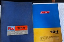 Fiat 124 Parts Catalogs-pair Of Manuals Fiat 124 Parts Catalogs-pair Of Manuals