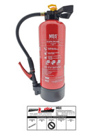 MBS-FIRE (Mobiak) 6L Fettbrand Auflade- FeuerlöScher 34A 233B 40F Inkl. Halter.