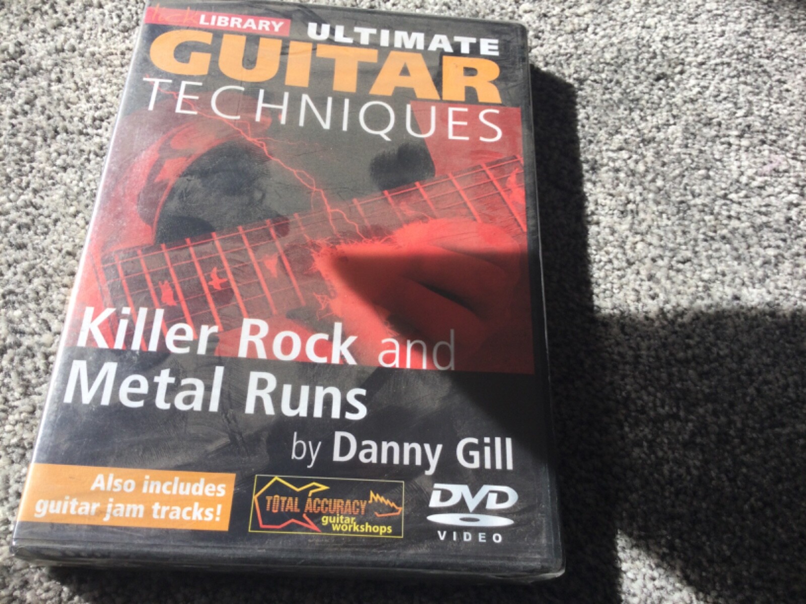 Ultimate Guitar - Killer Rock And Metal Runs DVD  by Danny Gill, 2006 new sealed