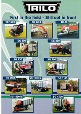 Trilo Blowers & Vacuums Range Leaflet / Brochure 3717F