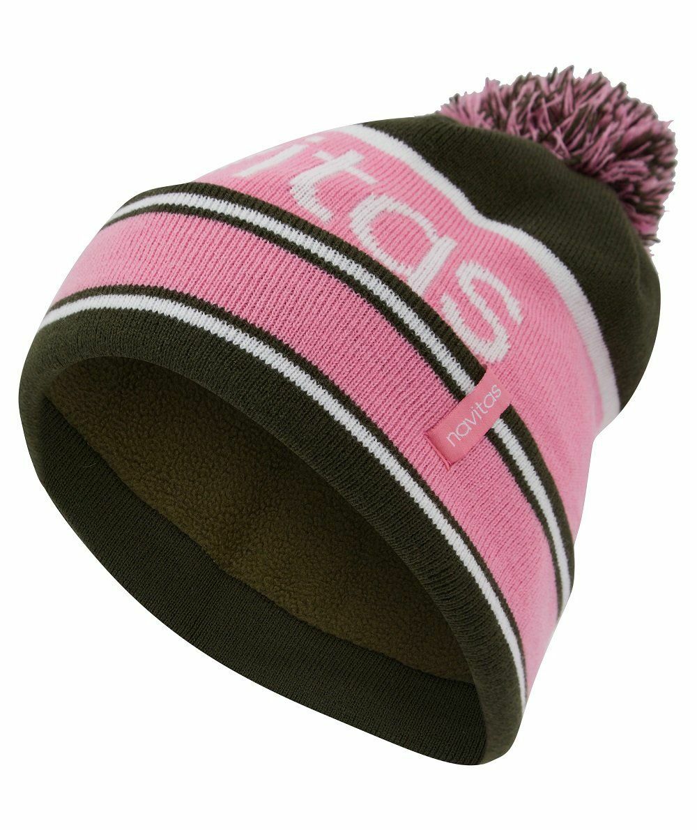 Navitas Womens Fleece Lined Bobble Hat - Carp Coarse Fishing Outdoors Headwear