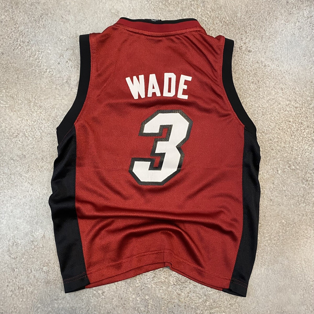 K*B様 希少❗️ 刺繍❗️NBAユニフォーム Miami Heat Dwyan Dwyane Wade Black Miami Heat Autographed Nike 2021-2022