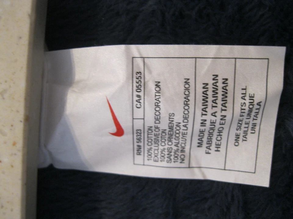 Nike Air Jordan Jumpman Infantil Bebé Sombrero Gorro 0-6 Meses Blanco con Logo Rojo Foto 4 de 4