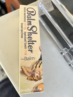 The Balm BALM SHELTER TINTED MOISTURIZER 2.15 FL OZ 64ml Lighter Than Light 
