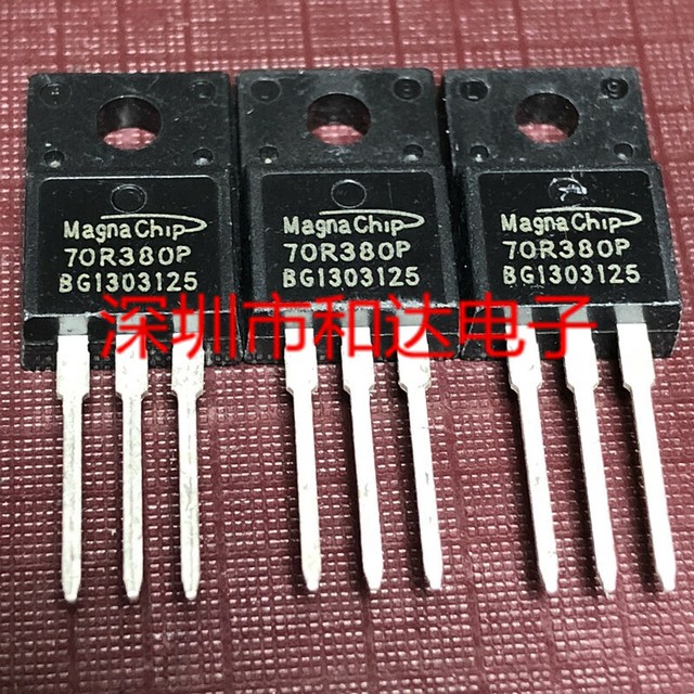10 x 70R380P MMF70R380P Transistor TO-220F 750V 11A | eBay