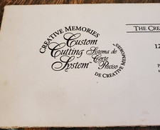 Creative Memories Custom Cutting System 12-Inch Cutting Patterns