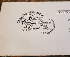 Creative Memories Custom Cutting System 12-Inch Cutting Patterns 
