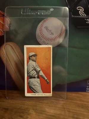 1910 E93 Standard Caramel Co Joe Tinker #26 Chi Cubs Arm Showing HOF Gd-vg