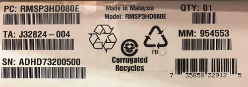 Intel RMSP3HD080E RAID Module PCIe/SAS/SATA PCIe x8 Gen3 NEW BULK PACKAGING